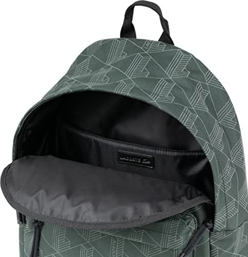 Lacostemensclassic Backpack With Croc Logosinople Monogrammeone Size #TOP4