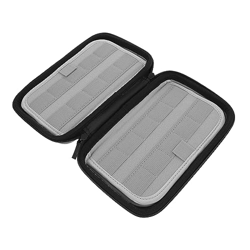 MERRYHAPY Portable Game Storage Box Slots and Stylish Case for Access Flap Design for Game Cards for Travel and Organization