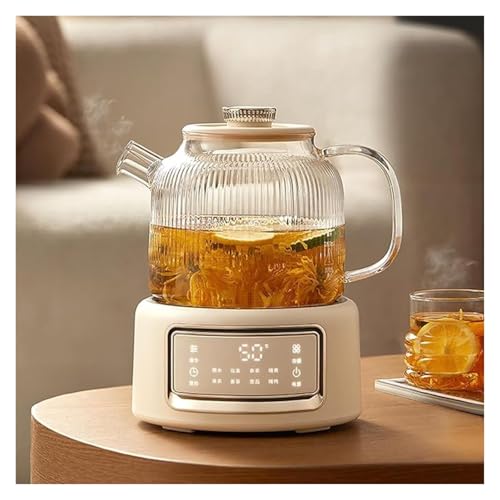 Hervidor eléctrico de vidrio 1L con base digital miniatura 1