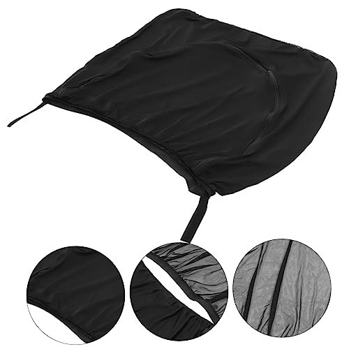 Parasol para coche con persianas protectoras solares y mosquitera para ventanas traseras 4