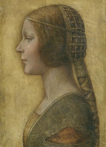 Lienzo Bella Príncipe Leonardo Da Vinci póster clásico con definición artística 60x90cm