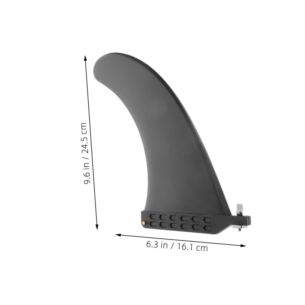 HANABASS 2Pcs Surfboard Paddle Fin Detachable Water Separator for Enhanced Paddling Performance Easy Installation and Portability Compatible with Surfboards and Paddleboards