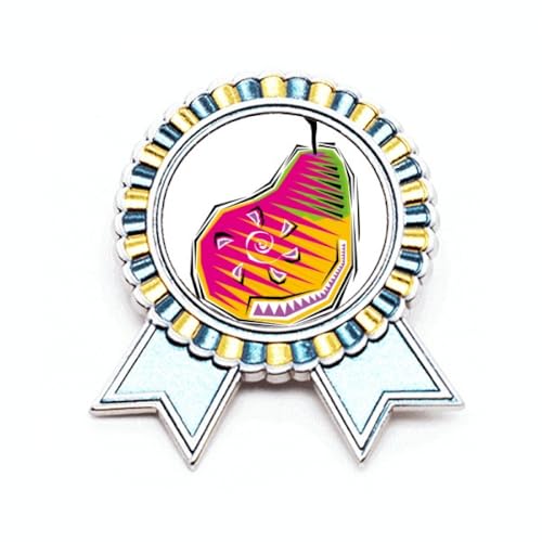 Broche poire mexicaine en métal taille M le cadeau original pour créatifs