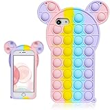 Regalos: la interesante y divertida funda para teléfono móvil iPhone 6/6S/7/8/SE 2020 traerá a la gente un estado de ánimo feliz. Es muy adecuado como regalo para amigos, familiares y niños. El elegante diseño será bienvenido por todos.