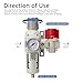 LNCHKA Industrial Air Compressor Filter Regulator Combo 3/8