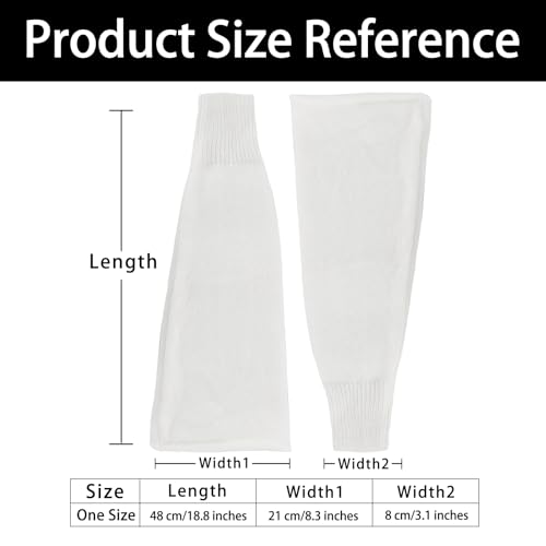 Image of Junely Leg Warmers for Women Kawaii Leg Warmer Cute Legwarmers Japanese Socks Emo Lolita Gyaru Harajuku Accessories
