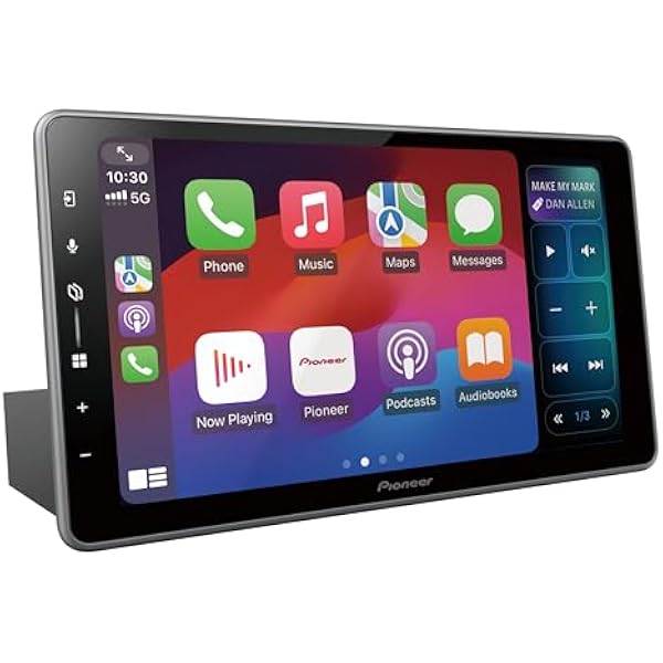 Pioneer SPH-DA97DAB-UNI - centrum multimedialne 1DIN, pojemnościowy panel dotykowy 9,0\
