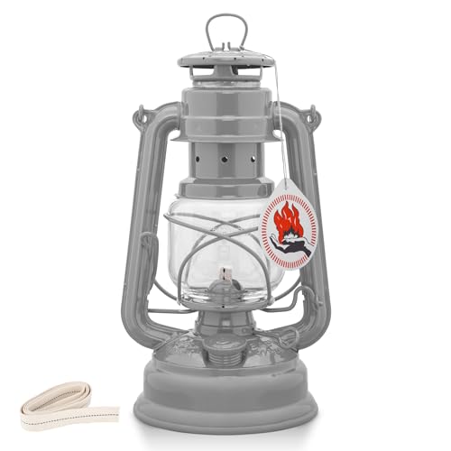 Feuerhand 8219640 Lanterne de tempête galvanisée, Acier, Argent, 26 cm