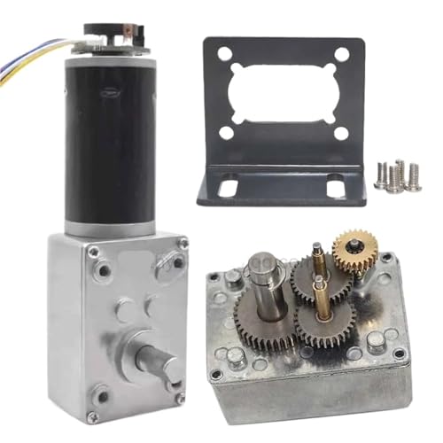 Moteur à engrenage à vis sans fin haut de gamme avec encodeur - 3