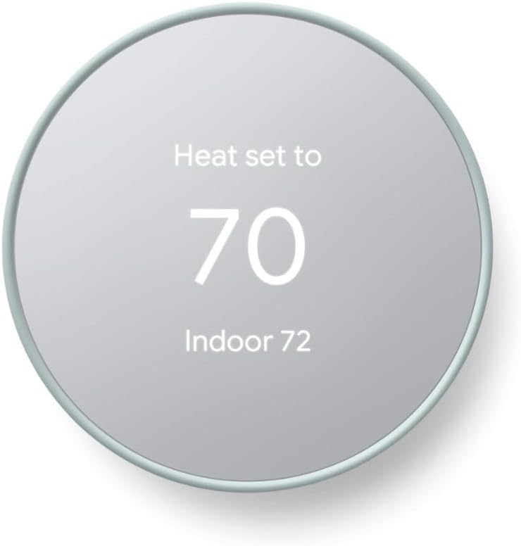- Google Nest Thermostat - Smart Thermostat for Home - Programmable Wifi Thermostat - Fog