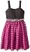 Ruby Rox Big Girls' Dress with Ribbon Mesh Skirt