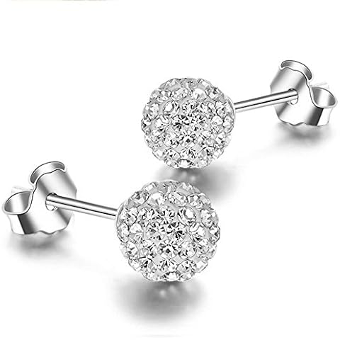 BEAUTY Crystal Ball Earring Cover