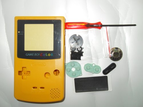 Full Parts Replacement Housing Shell Pack For Nintendo Game Boy Color-Dandelion(bulk packaging)
