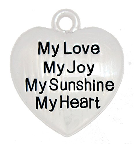 Creative My Love, My Joy, My Sunshine,My Heart.Hyperallergenic, Safe-Nickel, Lead, And Cadmium Free