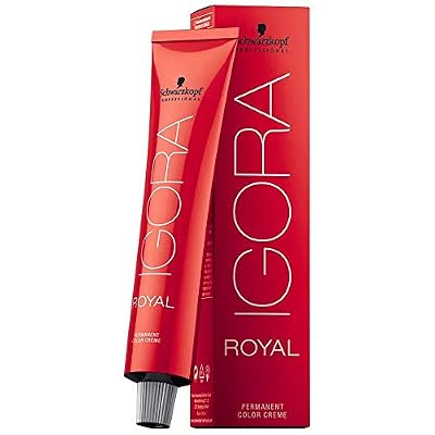 Schwarzkopf Professional Igora Royal Permanent Hair Color, 6-6, Dark Blonde Chocolate, 60 Gram