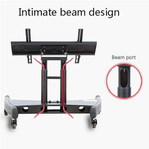 Soporte universal de piso para TV LCD con rotación 360° miniatura 3