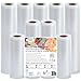 Produktbild YISH Vakuumierbeutel 9 RollenVakuumierfolie 15/20/28x300cm, Vakuumbeutel Lebensmittel für Vakuumiergerät/sous Vide/Mikrowellen, Vakuumbeutel Lebensmittel aus Lebensmittelechten Materialien