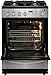 Frigidaire 24 in. 1.9 Cu. Ft. Gas Range in Stainless Steel with Continuous Cast Iron Grates, ADA Compliant