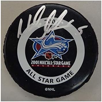 Nicklas Lidstrom Autographed 2001 All Star Game Puck