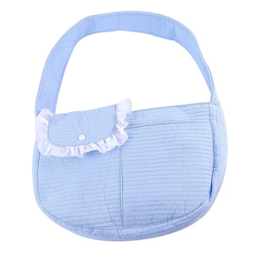 Toddmomy Pet Sling Carrier Bag for Dogs and Cats Shoulder Strap Travel Friendly Design for Hiking Shopping and Outdoor Adventures