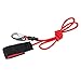 XHIKOWAT Elastic String Boating Kayak Paddle Safety Rod Leash Lightweight Portable for Paddling (Red),Rowing