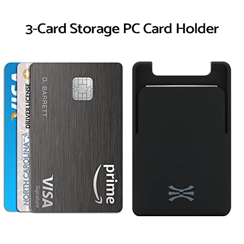 Toru Mx Pro For Iphone 12 / Iphone 12 Pro Case With Card Holder | Slim Protective Cover With Built-In Magnets For Magsafe Compatible | Detachable Sliding Wallet For 3 Cards - Black #TOP3