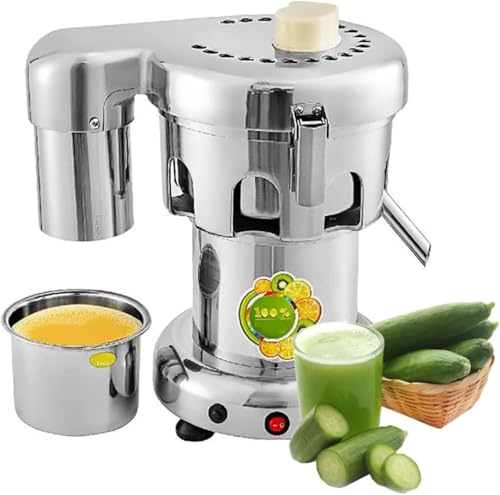 Commercial Electric Juicer, Centrifugal Juicer, 370w Industrial Grade Stainless Steel Fruit And Vegetable Juicer, 2800 RPM Heavy Duty Juicer For Juicing Fruits And Vegetables