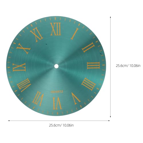 Remplacement mécanisme quartz facilité avec cette horloge en aluminium rond - 3