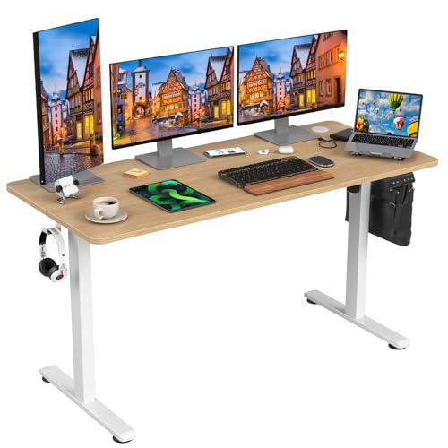 電動昇降デスク 120×60cm 障害感知 メモリー 静音 ホワイト Sunon Amazon.co.jp: Sunon 電動昇降式デスク 2モーター付き 一枚板 幅