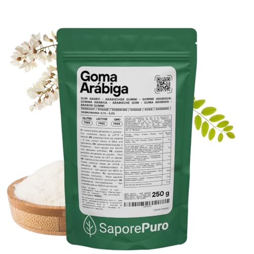 Saporepuro Goma Arabiga en polvo 250 gr