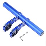 ZXIRANYUN Bicycle Multi-Function Extension Extension Rack, Double-clamp Aluminum Alloy Handlebar...