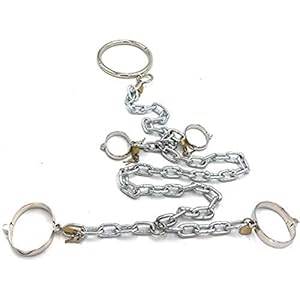 WFJNB Sm Bondage Set Perfect Voor Koppels Met Handboeien Enkelboeien Kraag Seksspeeltjes Legering Bevestigingssysteem…
