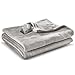 Biddeford MicroPlush Analog Twin Electric Blanket, Gray