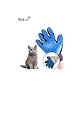 B&N_GbR Massage-Bürstenhandschuh für Katzen & Hunde I Handschuhbürste gegen Katzenhaare und Hundehaare I Hundehandschuh Bürste/Katzen Handschuh/Hunde Handschuh/Fellpflegehandschuh Katze