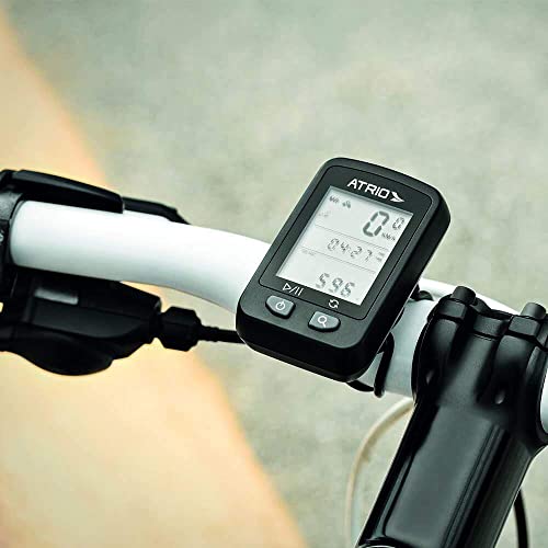 GPS Atrio Iron para Ciclismo Resistente à Água Recarregável Preto - BI091