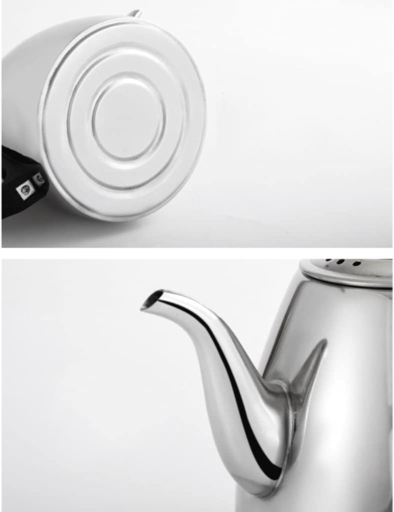 Tea Kettle, 304 Stainless Steel Tea Pots for Stove, Coffee Kettle for Induction Cooker, Teapots Coffee Servers Kettles Tea Machines (Size : 1.2L) ()