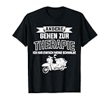 Ich brauch keine Therapie Schwalbenfahrer Schwalbe S51 T-Shirt