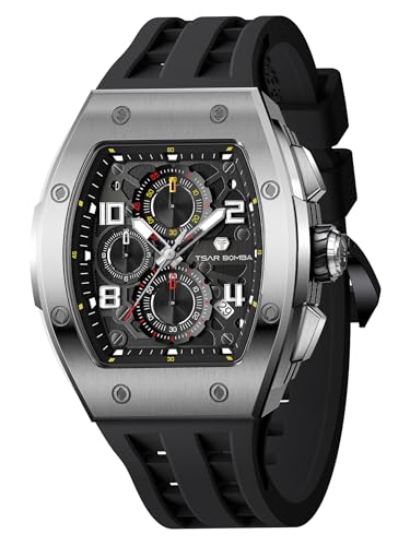 Image of TSAR BOMBA Mens Watch for Men Waterproof Men's Wrist Watches Gift for Men