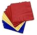Superhero Napkins - 50 Ct Beverage Red Yellow Blue Color Paint Party