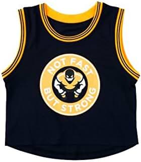 Amazon | [FRONT ROW RUGBY] キッズバスケシャツ (150, ブラック