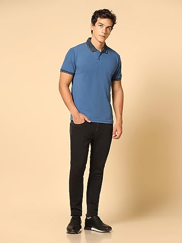 Image of INKKR Men's Solid Regular Fit T-Shirt