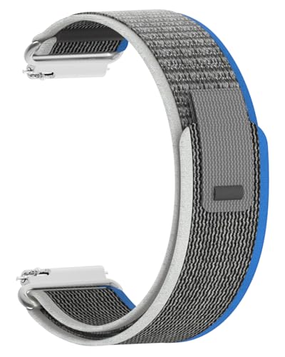 [ULIGADUO] �����p�o���h For Amazfit Active 2 Square�X�}�[�g�E�H�b�`�ɑΉ� �x���N�����[�v�o���h �i�C�����f�� �ʋC���E�H�b�`�o���h (�O���[�{�u���[)