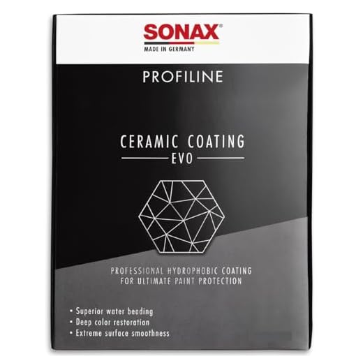 SONAX PROFILINE CeramicCoating CC Evo Komplettset zur keramischen Langzeitversiegelung von Lacken | Art-Nr. 02379410