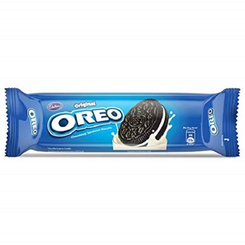 Image of Oreo Vanilla Creme Biscuit, 120g (Pack Of 10)