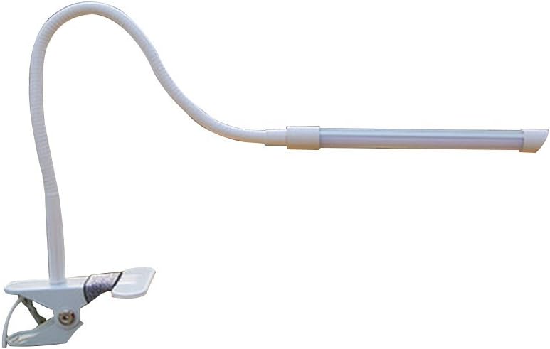 TELLM LED Plant Light Full Spectrum Growth lamp Flower Orchid Multi-Meat Bonsai Desktop Clip Light White