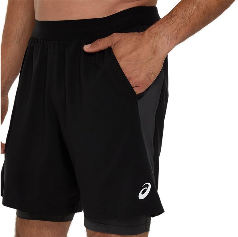 ASICS Men's Road 2-N-1 7IN Short Running Apparel