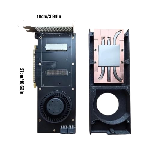 Carte de conversion PCIe X16 GPU V100 SXM2 ventilateur supports de fixation - 3