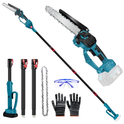 Élagueuse professionnelle sans fil compatible avec Makita 18 V, 6