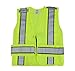 First Class REFLECTIVE DUTY VESTS PLAIN AND SECURITY ID (LIME GREEN) (as1, alpha, l, x_l, regular, regular, PLAIN)
