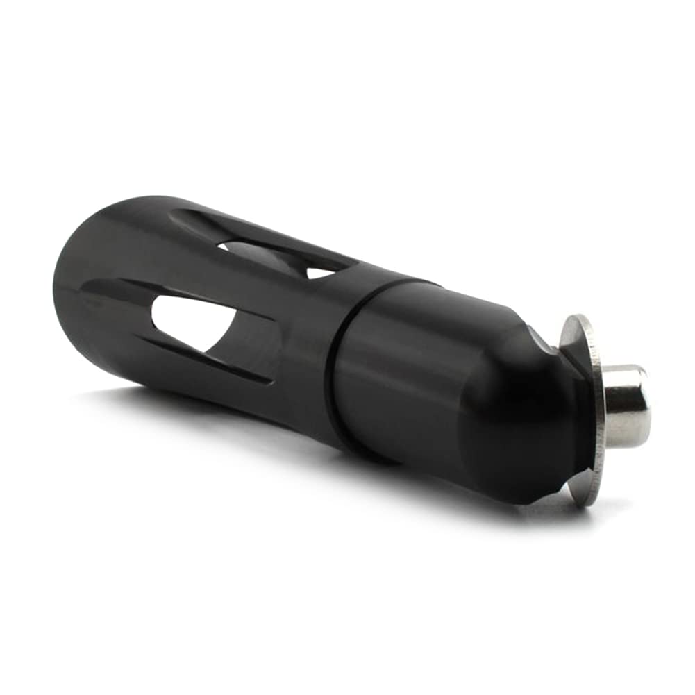 GZYF Motorcycle Kickstand Foot Peg Extension Kit - Chrome Or Black, For Harley Dyna Models 1993-2017